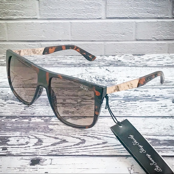 QUAY Sunglasses INCOGNITO Tortoiseshell - Picture 5 of 9